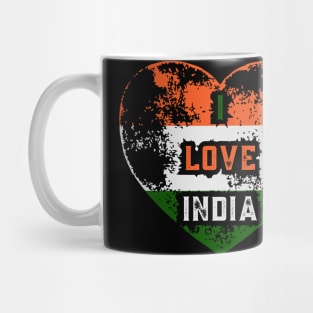 I Love India - India All Together Mug